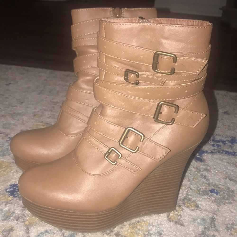 Camel booties - Picture 4 of 6